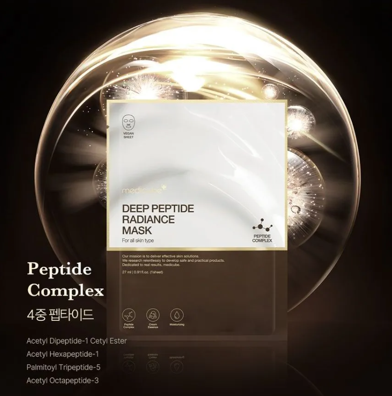 MEDICUBE Deep Peptide Radiance Sheet Mask