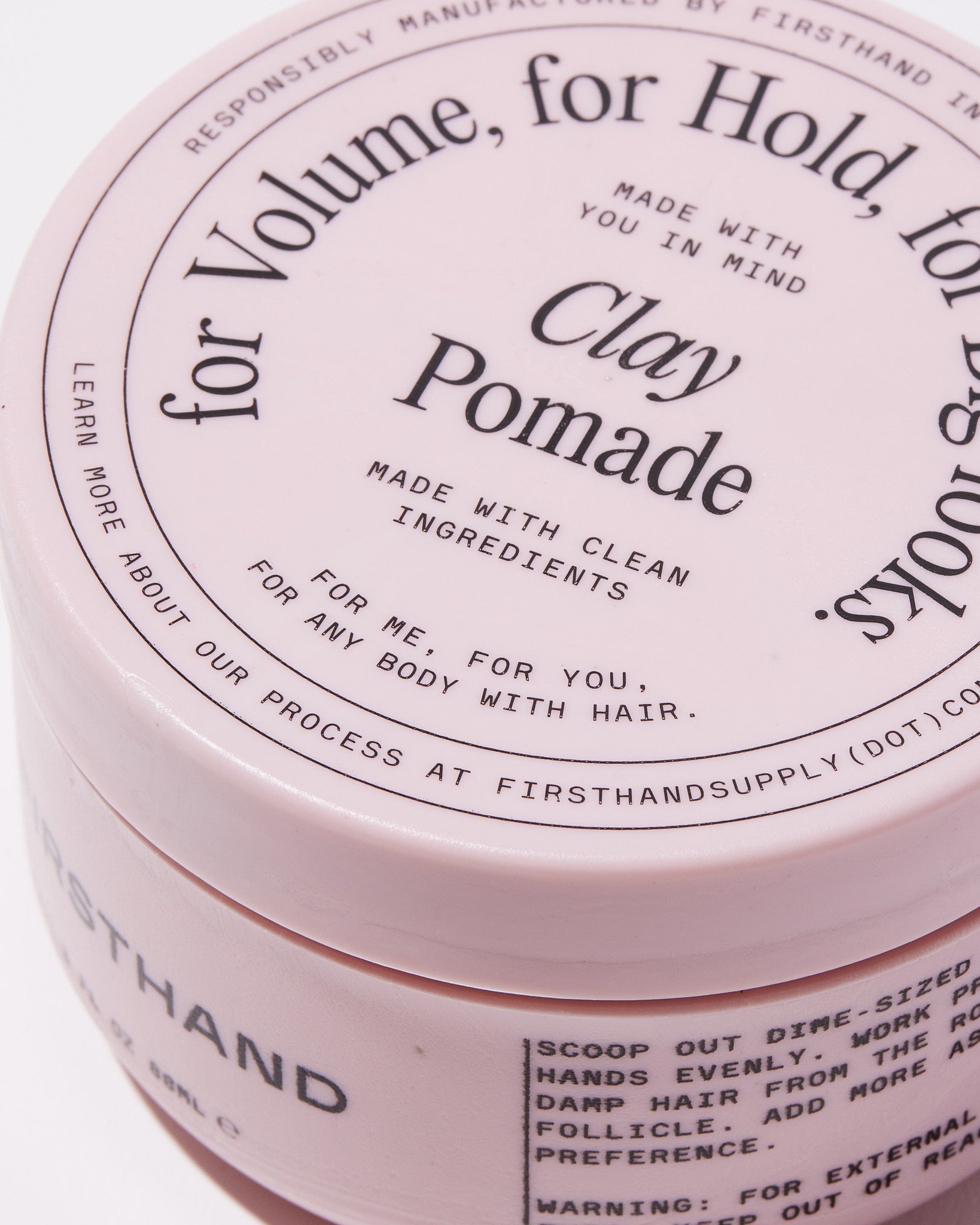 Clay Pomade | Firsthand Supply
