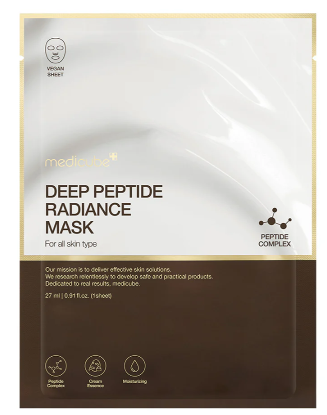 MEDICUBE Deep Peptide Radiance Sheet Mask