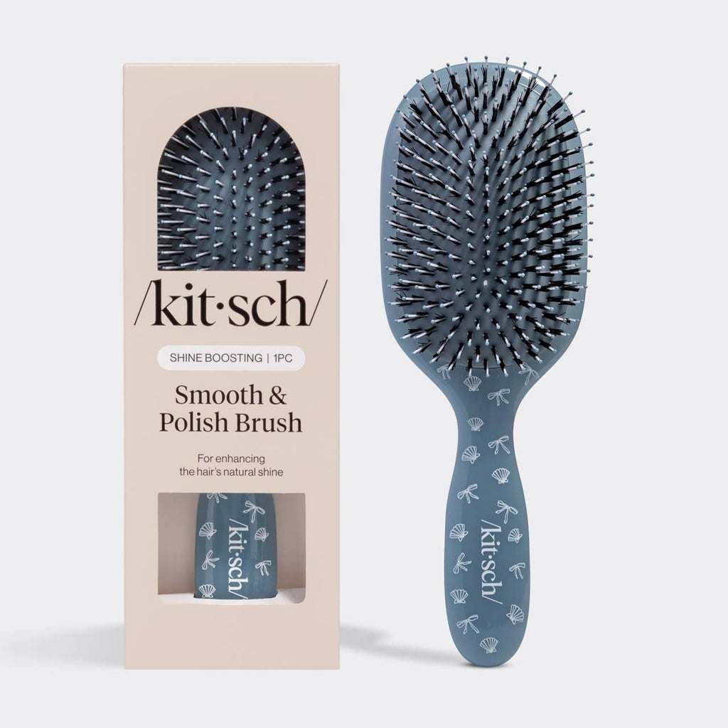 Smooth & Polish Brush - Coastal Blue Print