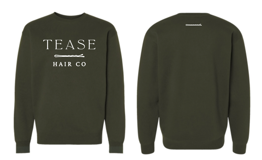 Tease Hair Co Signature Crewneck Sweatshirt