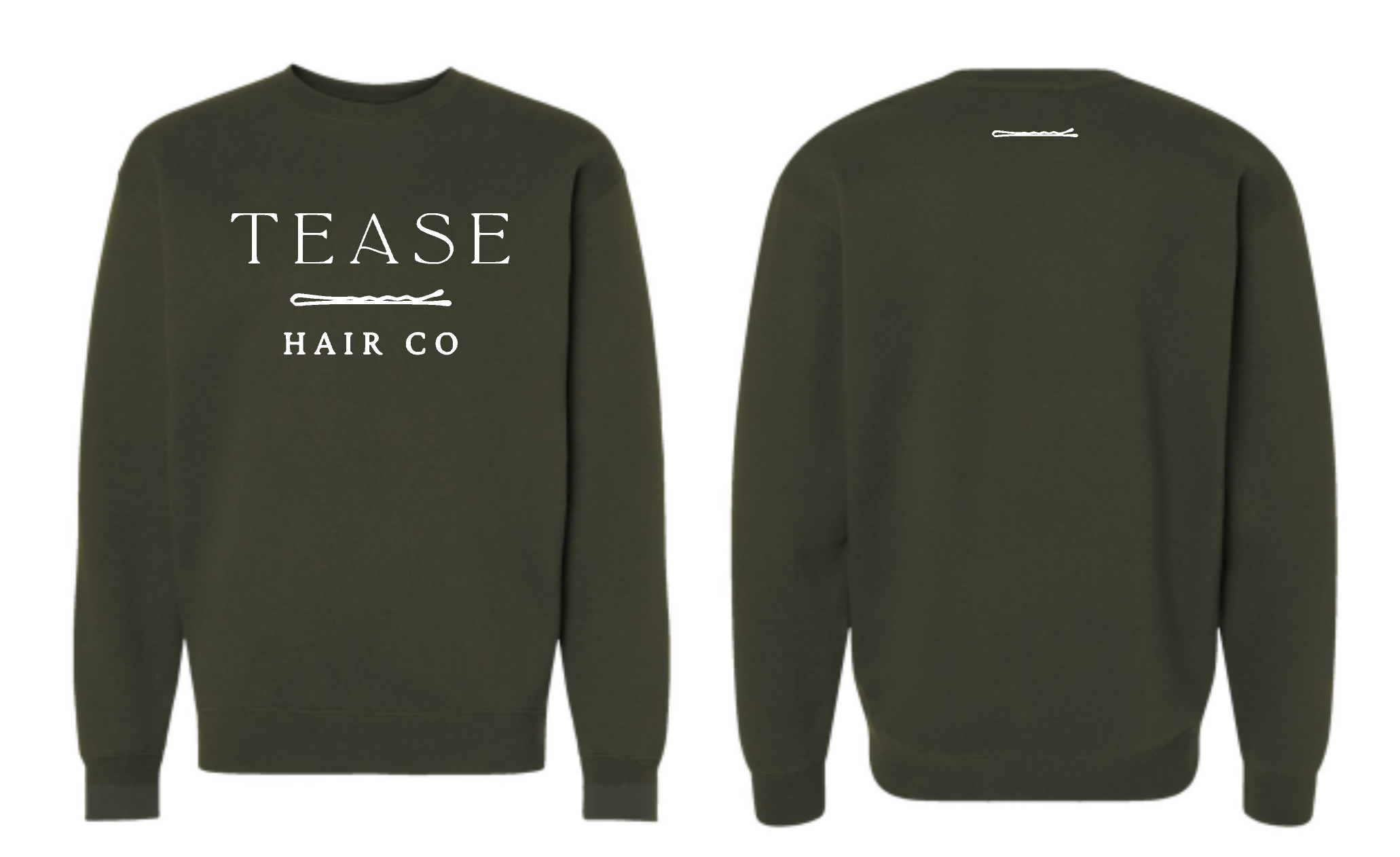 Tease Hair Co Signature Crewneck Sweatshirt