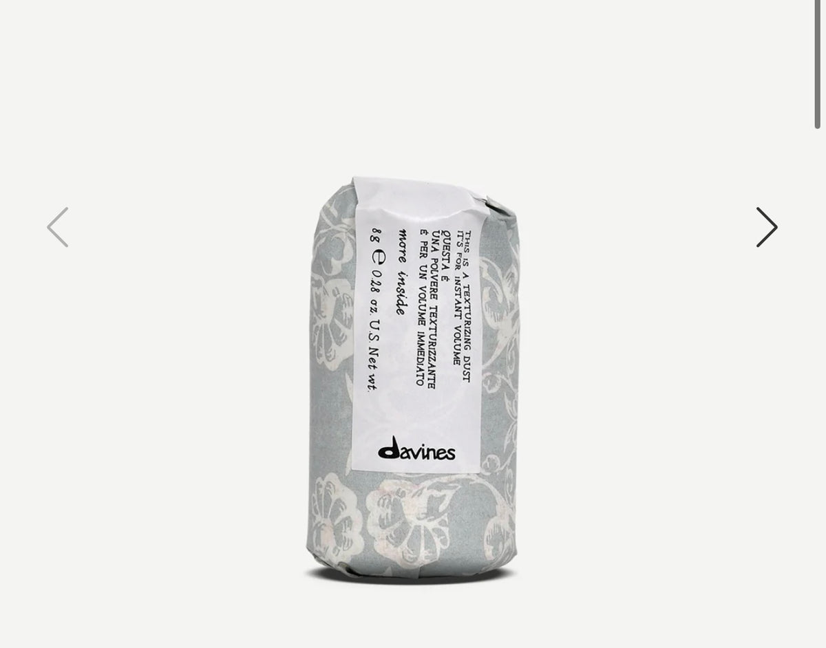 This is a texturizing dust l Davines