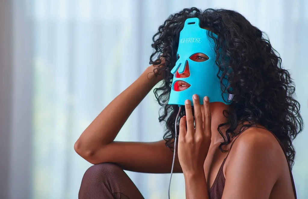 HigherDOSE Red Light Face Mask