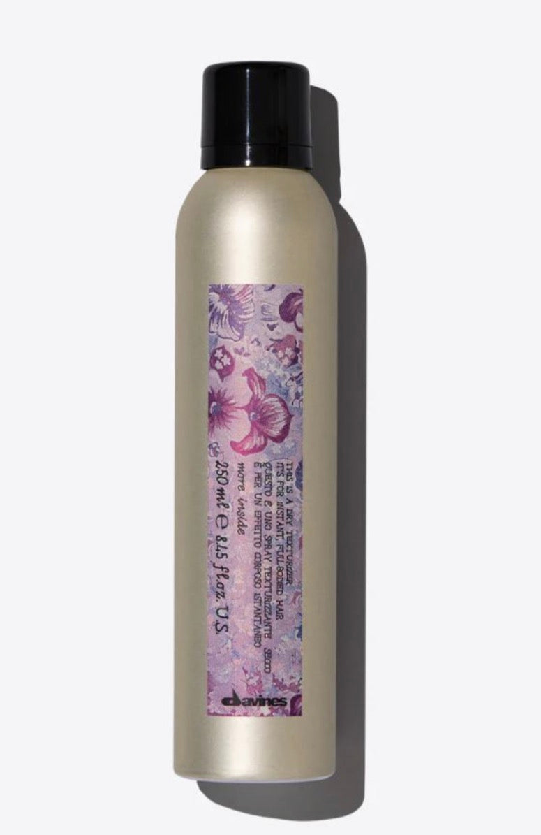 This Is A Dry Texturizer Finishing Spray | Davines