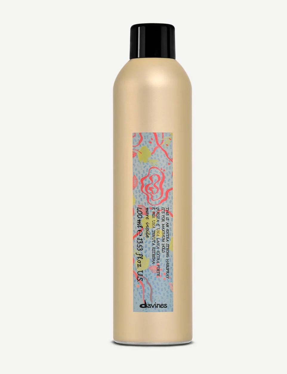This Is An Extra Strong Hairspray