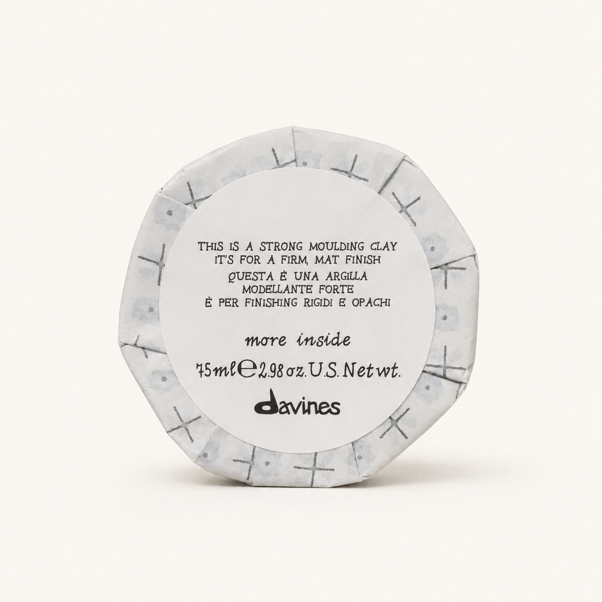 This Is A Strong Moulding Clay | Davines
