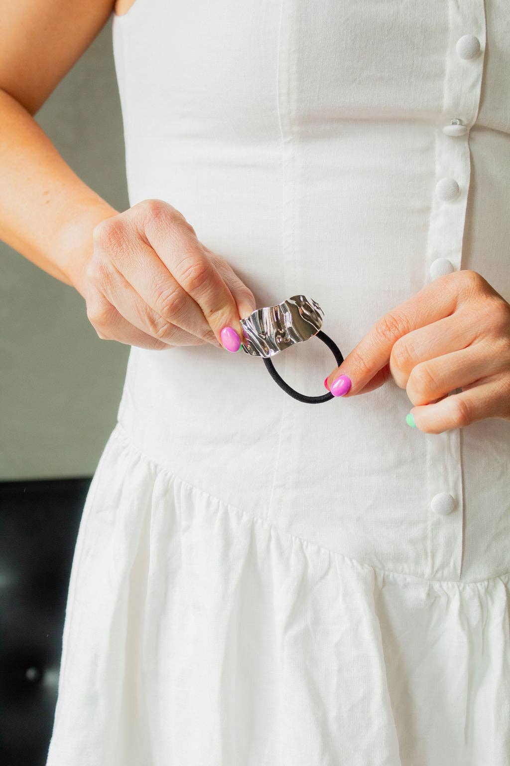 Crinkled Ponytail Cuff