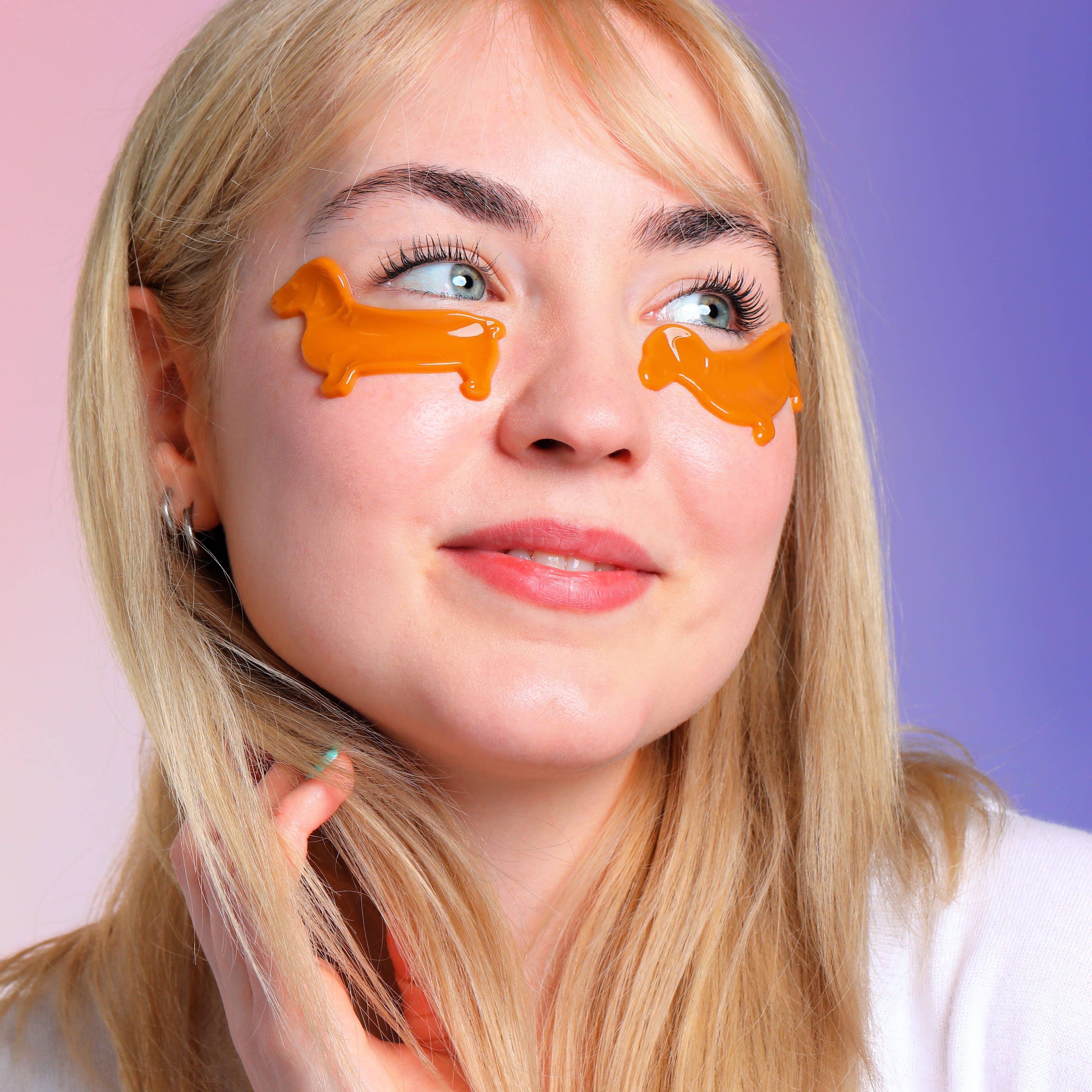So Fetch Viral Dachshund Dog Eye Patches l Beauty Gift 8 ct 