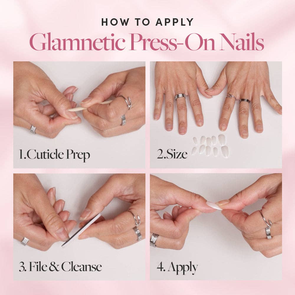 Fall Mauve Press-On Nails | Fall Solids | Short Oval